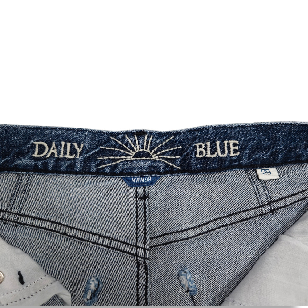 NWT Daily Blue Adriano Goldschmied Manya Straight Leg Jeans Sz. 29 Champlain - Picture 6 of 11